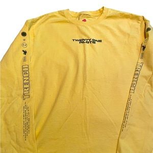 Unisex Twenty One Pilots Long Sleeve Tee